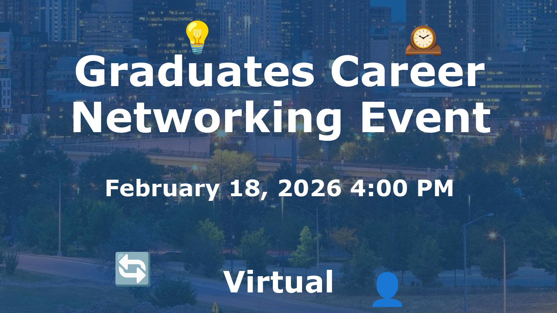 Graduates Career Networking Event event image